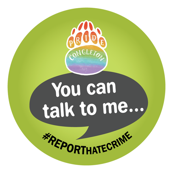 Report Hate Crime badge